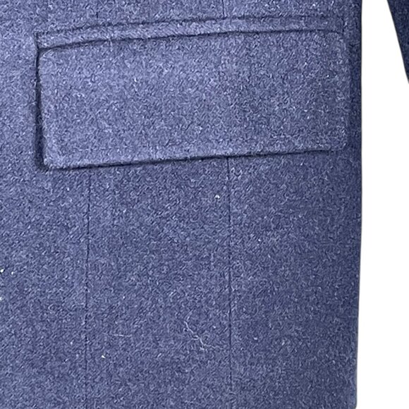 Vintage Pendleton 100% Virgin Wool Navy Blue Heritage Blazer Women’s Size Small - Picture 7 of 11